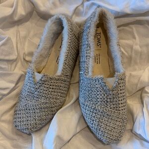 Toms White Women's Slippers